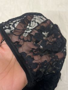 black net bikini brief