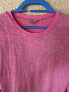 Pink Layered Long Sleeve Top