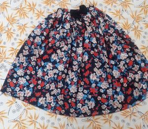 Cute Floral Print Skirt
