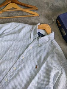 Ralph Lauren Striped Button-Down Shirt
