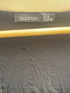 Black Mesh Dot Bodysuit