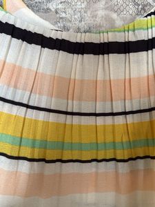 Striped Tiered Camisole Top and pants