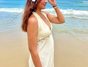 Boho Beach Mini Dress