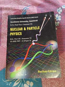 Nuclear & Particle Physics Book