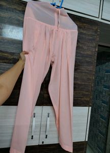 Vintage Luxury Peach Kurti Set