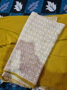 Elegant Mustard Yellow Woolen Salwar Suit Set with