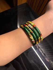 Vibrant Ethnic Bangles Set