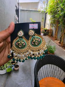 Designer Peacock Jhumka Earrings
