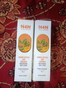 N4N Mango Butter & Moringa Body Lotion pk of 2