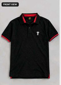 Men's Black Polo T-Shirt