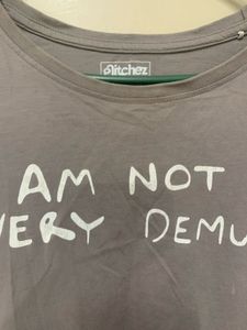 Graphic Print T-Shirt - "I Will Cause A Scene"