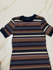 Striped Bodycon Dress
