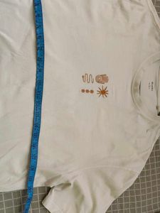 Cream Graphic T-Shirt