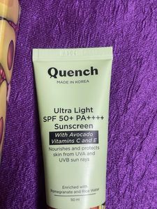 Quench Ultra Light Sunscreen SPF 50+