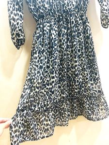 Animal Printed Beautiful Dress