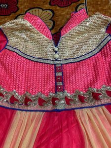 frok for girl 6 to 12 years with shimry work