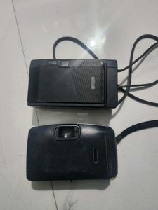 2 Vintage Film Cameras Yashica &amp; Konica