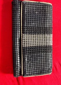 Stylish Mesh Clutch Bag