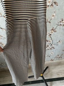 Striped  Jumpsuit