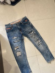 Superdry Distressed Denim Jeans