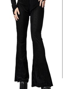 Flared Velvet Pants