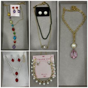 Combo of 5 Fashionable Jewelry Sets