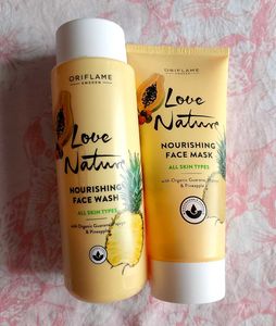 Oriflame Love Nature Face Wash & Mask