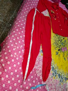 Red Pajama Set