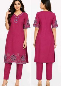 Elegant Embroidered co-ord Set