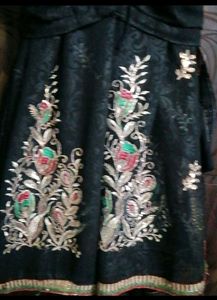Vry Pretty Black  Sari 😎😎😎