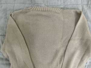 Beige Knit Sweater