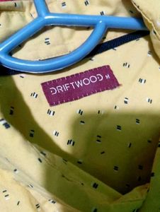 Yellow Polka Dot Casual Shirt