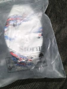 Football | Nivia Storm Rubber Moulded | White Mult