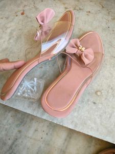 Cute Pink Bow Sandals🩷🌺🌷💗🧚