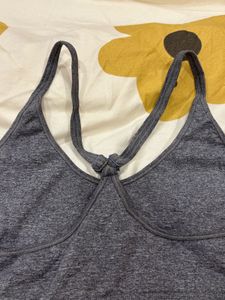 Puma Gray Sports Bra - Excellent Condition