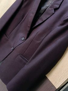 unisex Maroon Blazer
