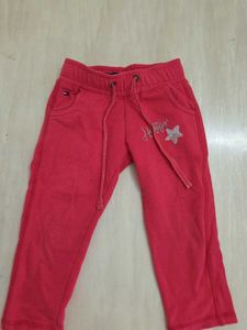 Tommy Hilfiger Red Joggers