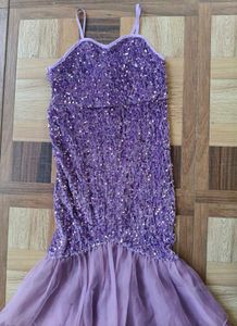 Sparkly Purple Gown