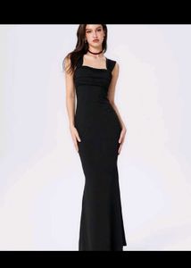 Cocktail Black Maxi Dress