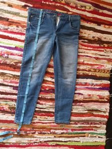 Blue Denim Without Button