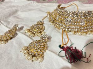 ✨ Elegant Kundan Bridal Jewelry Set ✨