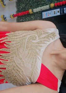 Red Partywear Gown