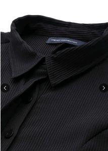 Chic Black Shirt Dress