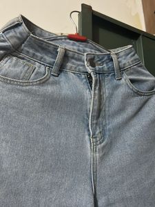 Light Wash Wide Leg Jeans