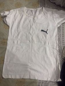 Puma White T-Shirt