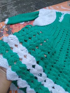 Handmade Crochet Dress with Bolero