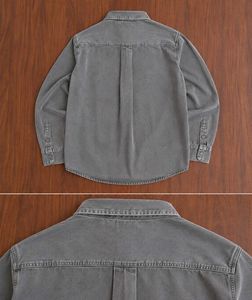 Original brand 🤫🤫😲 Men's Grey Washed Shirt