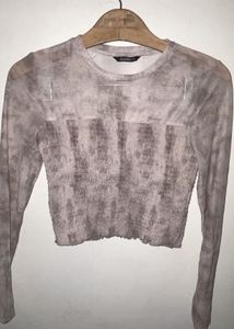 Zudio Tie-Dye Smocked Top