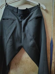 Men's Black Formal Trousers