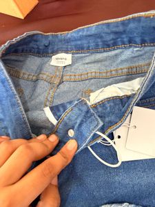 Distressed Flare Jeans